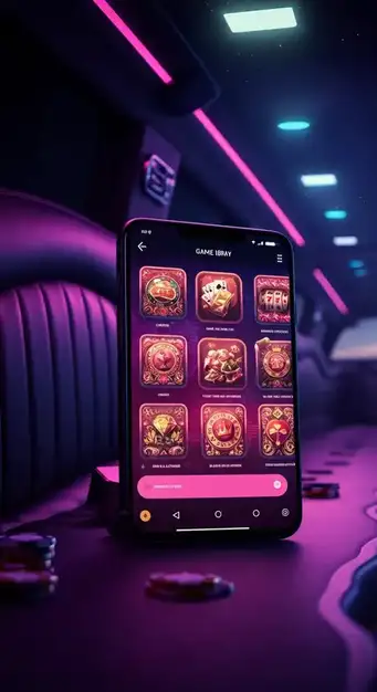 Una vasta libreria di giochi, tra cui slot colorate e tavoli da casinò dal vivo, disponibili su Nine Casino